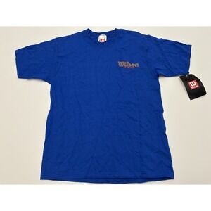 NWT VTG 90s Wilson Pro 5000 Blue T Shirt SZ M